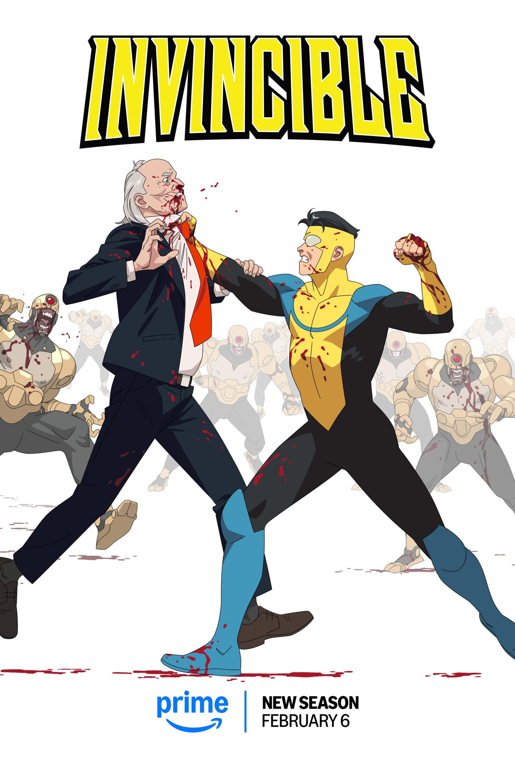 مسلسل Invincible الموسم الثالث مترجم